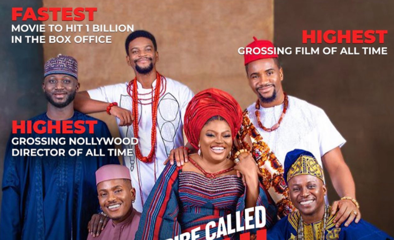 Funke Akindele’s “A Tribe Called Judah” Smashes Box Office Records, Grosses 1 Billion Naira! Grossing Movie